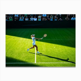 Wimbledon Tennis 3 Canvas Print