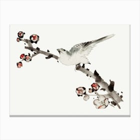 Hokusai Chinese Bird Canvas Print