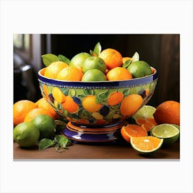 Orange Bowl Canvas Print