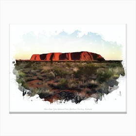 Uluru Kata Tjuta National Park, Northern Territory, Australia Canvas Print