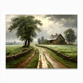 Country Road 2 Canvas Print