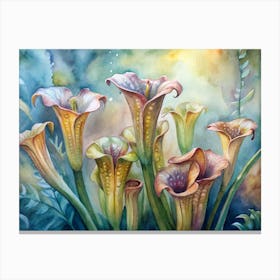 Calla Lillies Canvas Print