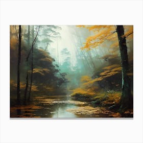 Autumn Forest 18 Canvas Print