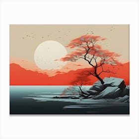 Asian Landscape 5 Canvas Print