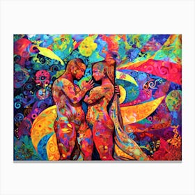 Vibrant Unity Canvas Print