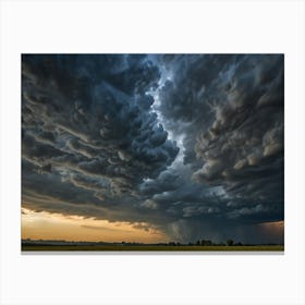 Storm Clouds In The Sky Canvas Print