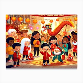 Happy Chinese New Year 1 Canvas Print