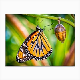 Employ Macro Photography To Seize The Decisive Mom Canvas Print