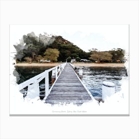 Currawong Beach, Sydney, New South Wales Canvas Print