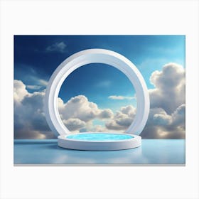 Circle In The Sky Canvas Print