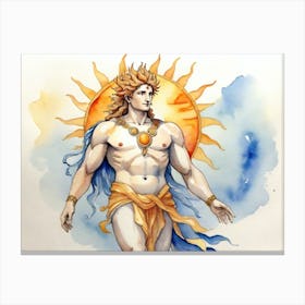 Apollo, God Of Sun 2 Canvas Print