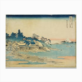 Thirty Six Views Of Mount Fuji, Katsushika Hokusai 7 Canvas Print