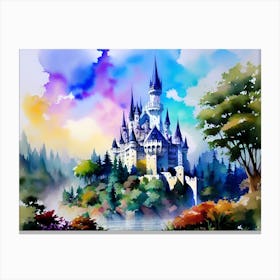 Cinderella Castle 9 Canvas Print