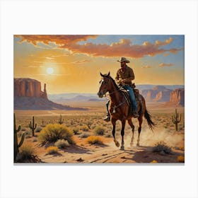 Wild West 4 40x30in 12000x9000px 43 Canvas Print