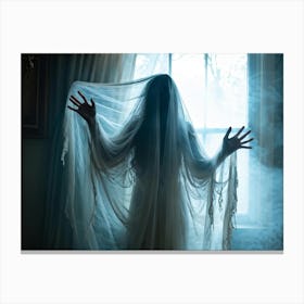 Ghost In The Room Canvas Print