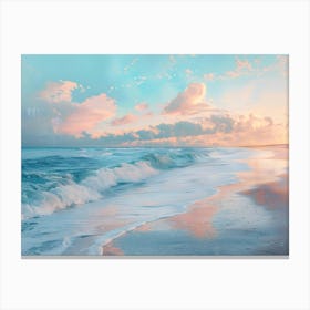 Peaceful Beach 4 Canvas Print