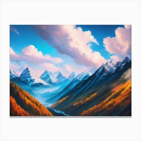 Mountain Landscape 39 Canvas Print