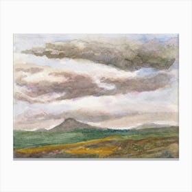 Near Braur Falls Scotland 29th July 2024 Canvas Print