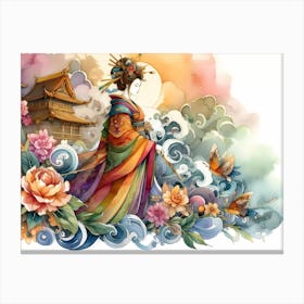 Chinese Lady 1 Canvas Print