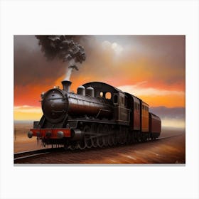 Railriders Canvas Print