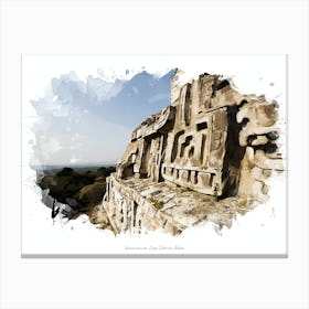 Xunantunich, Cayo District, Belize Canvas Print