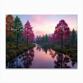 Autumn Trees Canvas Print