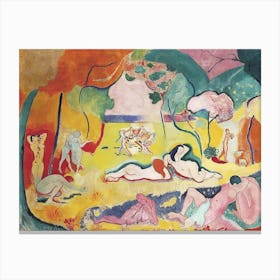 Le Bonheur De Vivre, Henri Matisse Canvas Print