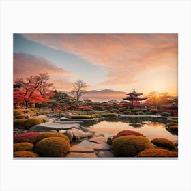 Nature By Ai Image Canvas Print