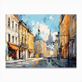 Street Scene Canvas Print