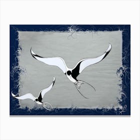 Arctic Terns Canvas Print