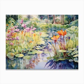 Water Lilies 1 Canvas Print