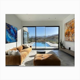 My Peaceful Desert Home Canvas Print