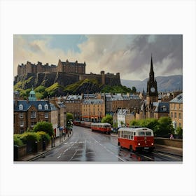 Edinburgh City 2 Canvas Print