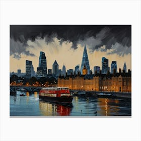 London Skyline Canvas Print