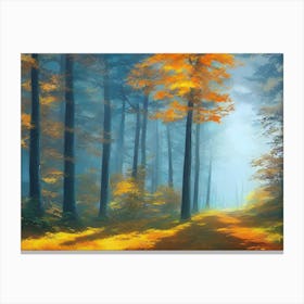 Autumn Forest 27 Canvas Print