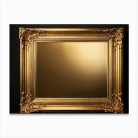 Gold Frame 2 Canvas Print