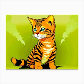 Bengal Cat Canvas Print