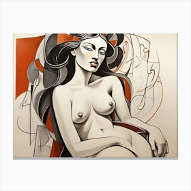 Nude Nude 3 Canvas Print