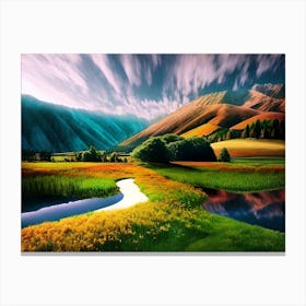 Landscape Wallpapers 1 Canvas Print
