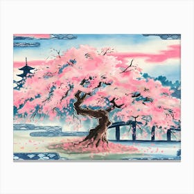 Sakura Tree 5 Canvas Print