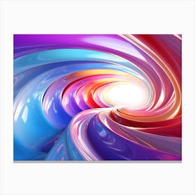 Spectrum Vortex Canvas Print