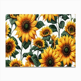 Sunflowers Canvas Print