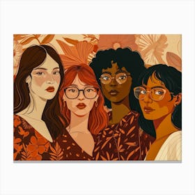 Women Of Color 10 Canvas Print