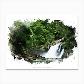 Crystal Cascades, Cairns, Queensland Canvas Print