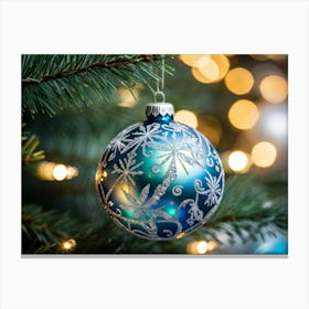 Christmas Ornament 9 Canvas Print