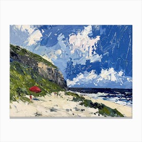 Beach Scene 5 Canvas Print