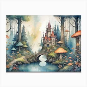 Fairytale Castle Canvas Print