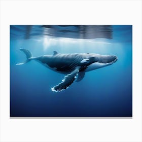 Humpback Whale 4 Canvas Print