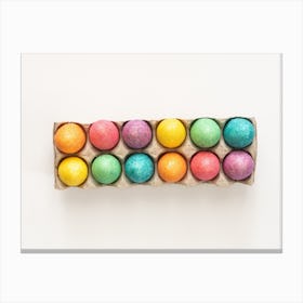 Colorful Easter Eggs 4 Canvas Print