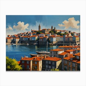 Portuguese City 2 Canvas Print